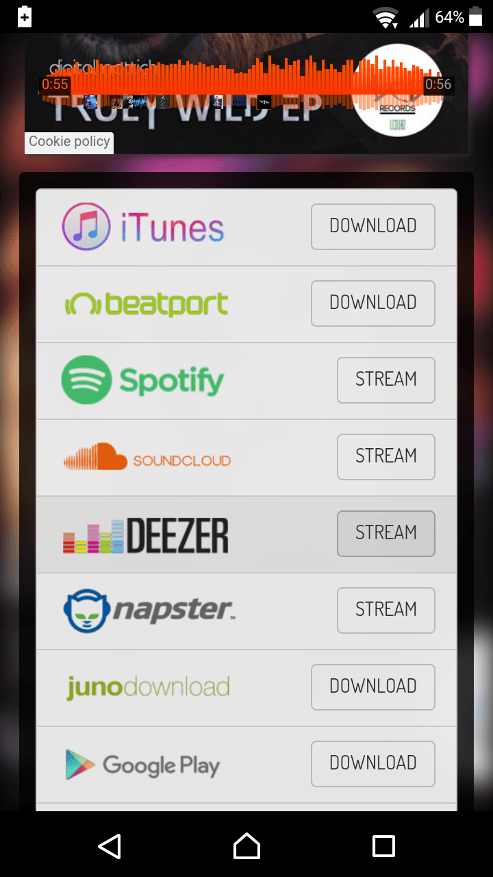 
        TuneVoyage - Smart Links & Follow To Download (Spotify/YouTube/Deezer/Soundcloud/Mixcloud)
      