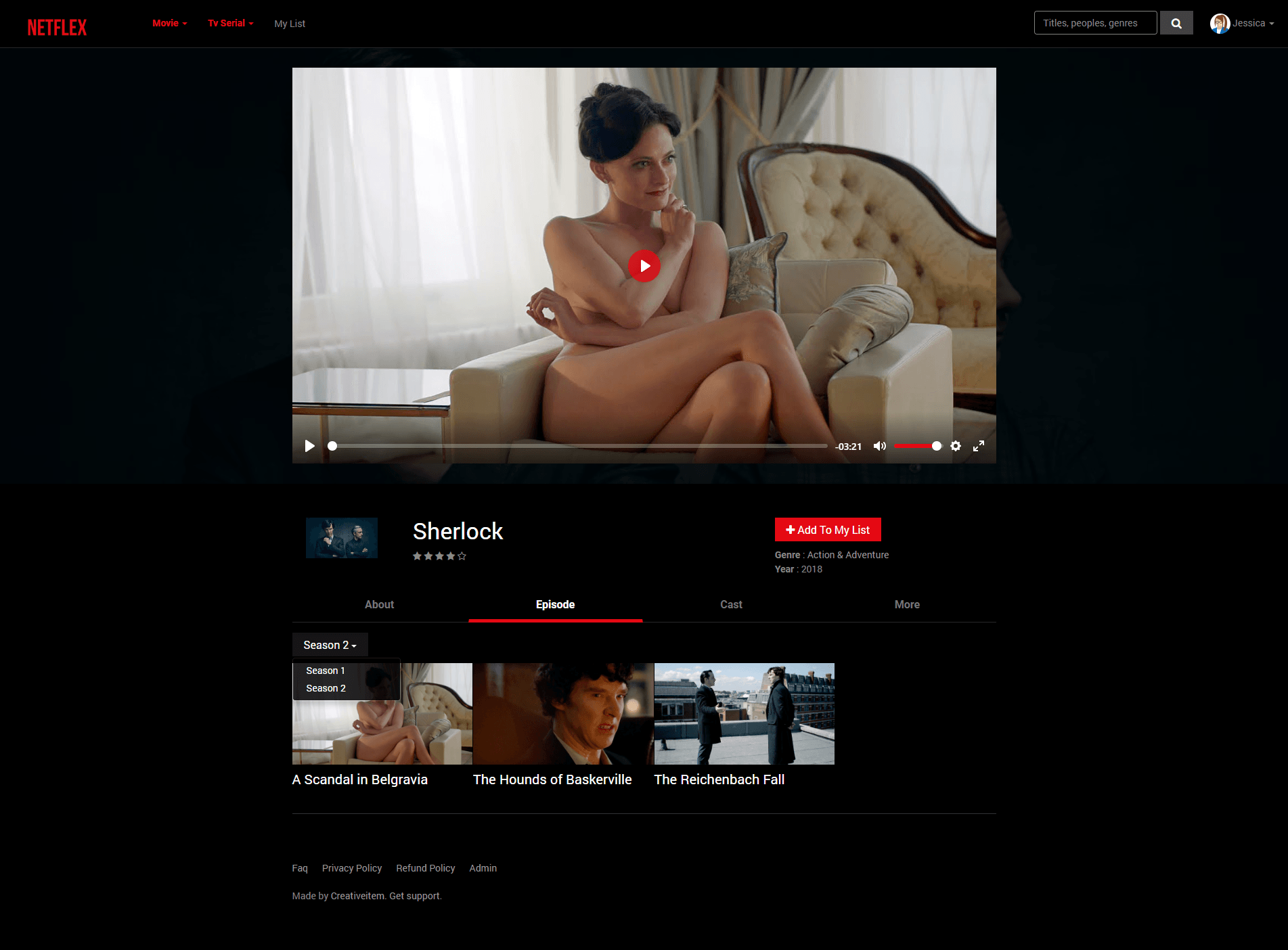 
        Neoflex Movie Subscription Portal Cms
      