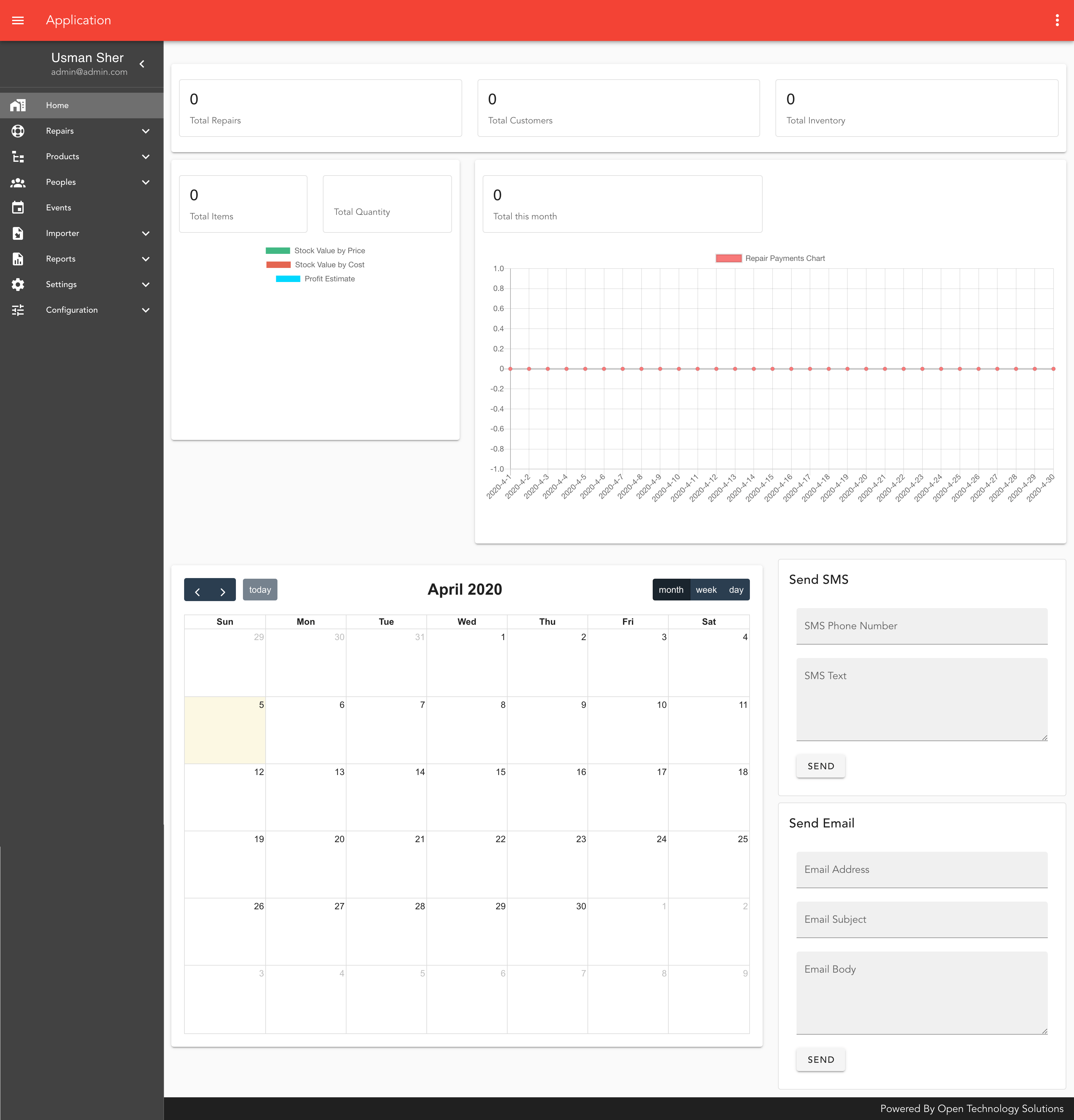 
        Repairer 4.3 - Repair/Workshop Management System
      