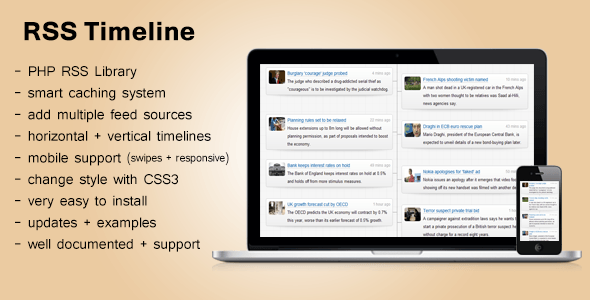 
        Responsive RSS Timeline
      