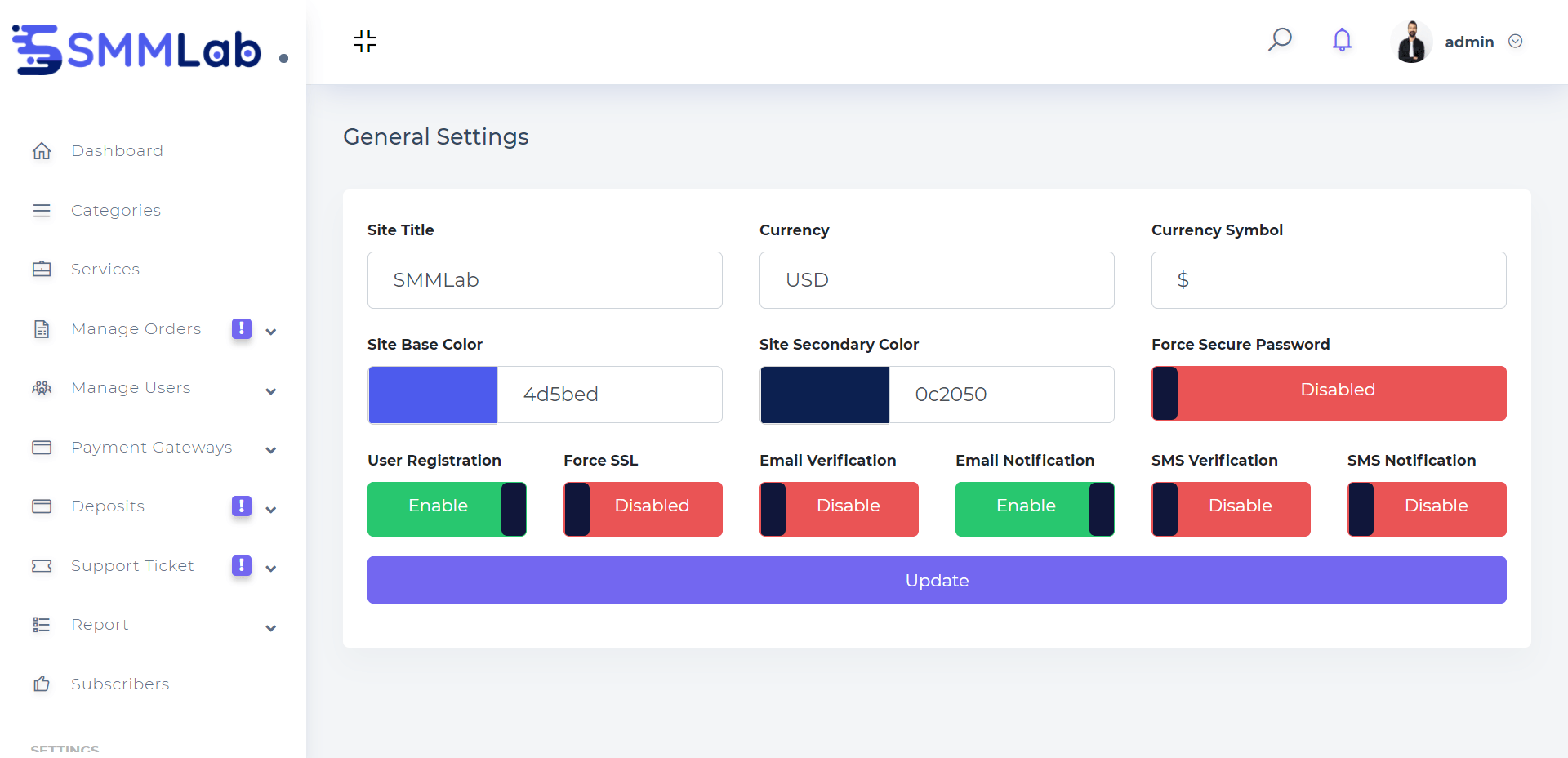 
        SMMLab - Social Media Marketing SMM Platform
      