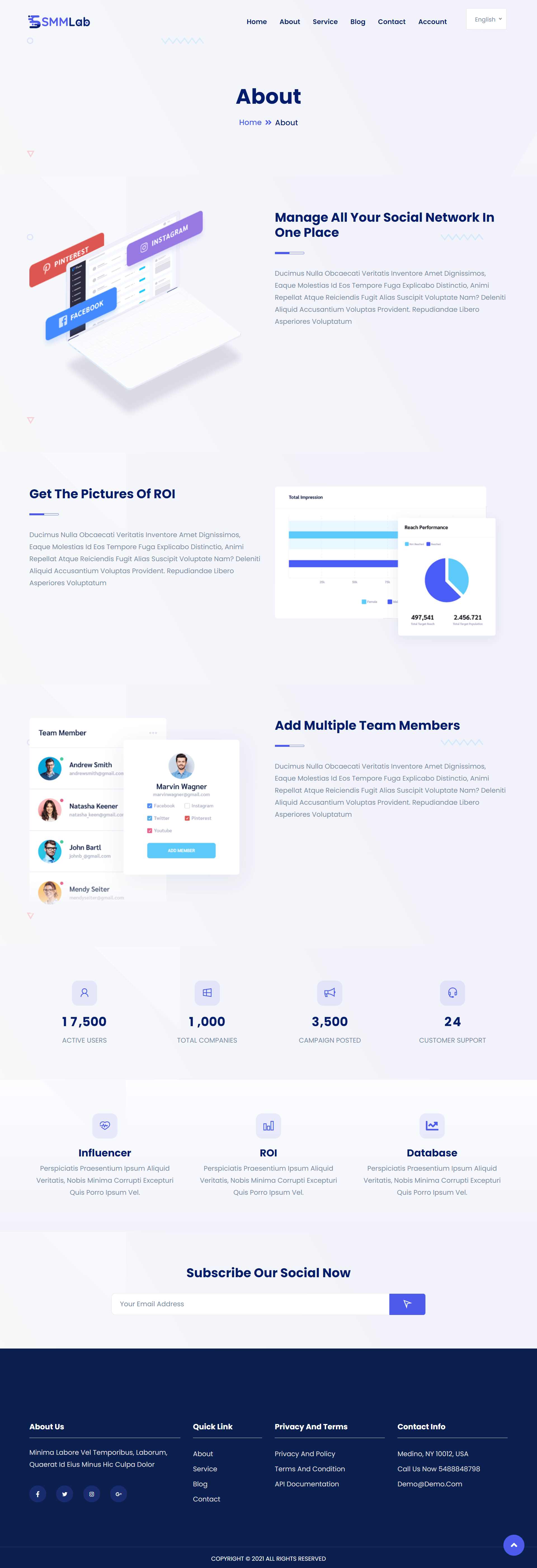 
        SMMLab - Social Media Marketing SMM Platform
      