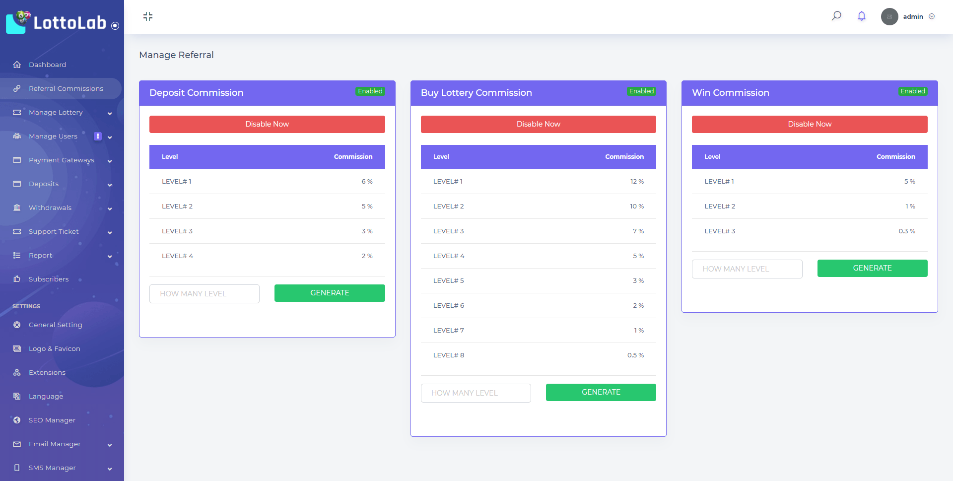 
        LottoLab - Live Lottery Platform
      