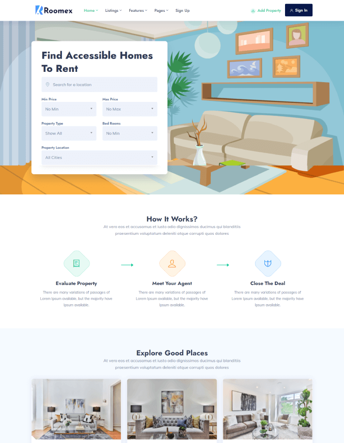 
        Resido - Laravel Real Estate Multilingual System
      