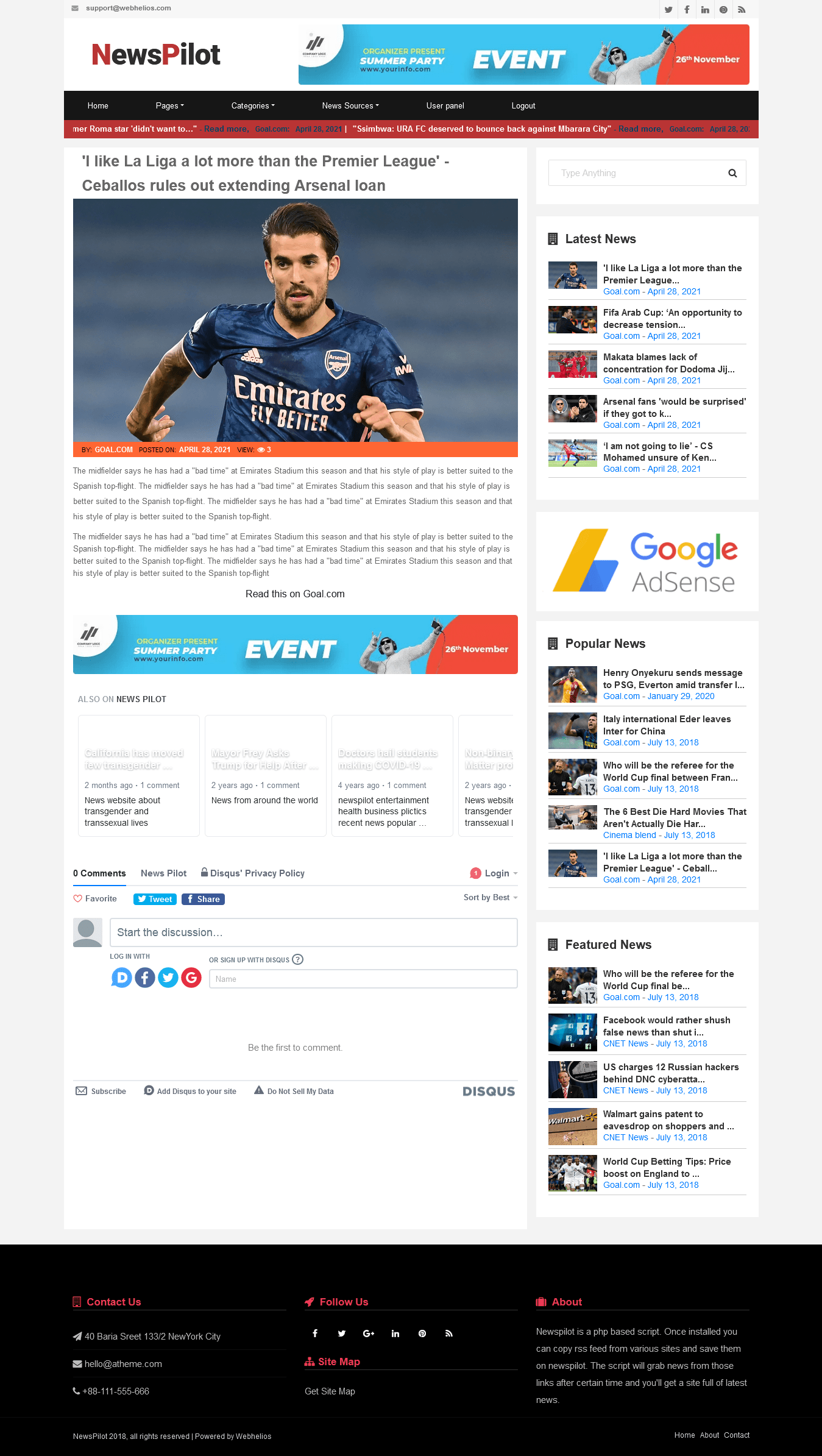 
        NewsPilot - Automatic News Aggregator & Script
      