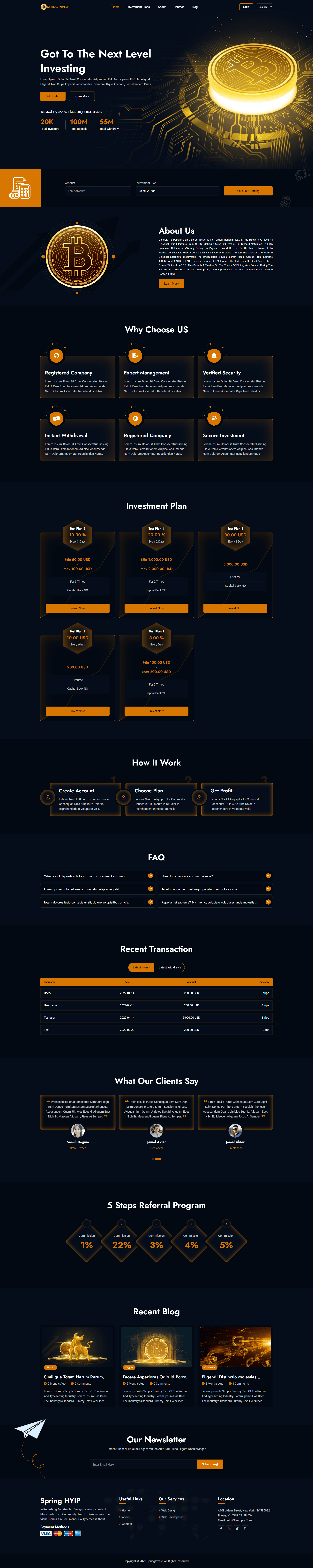 
        HYIP MAX - high yield investment platform
      