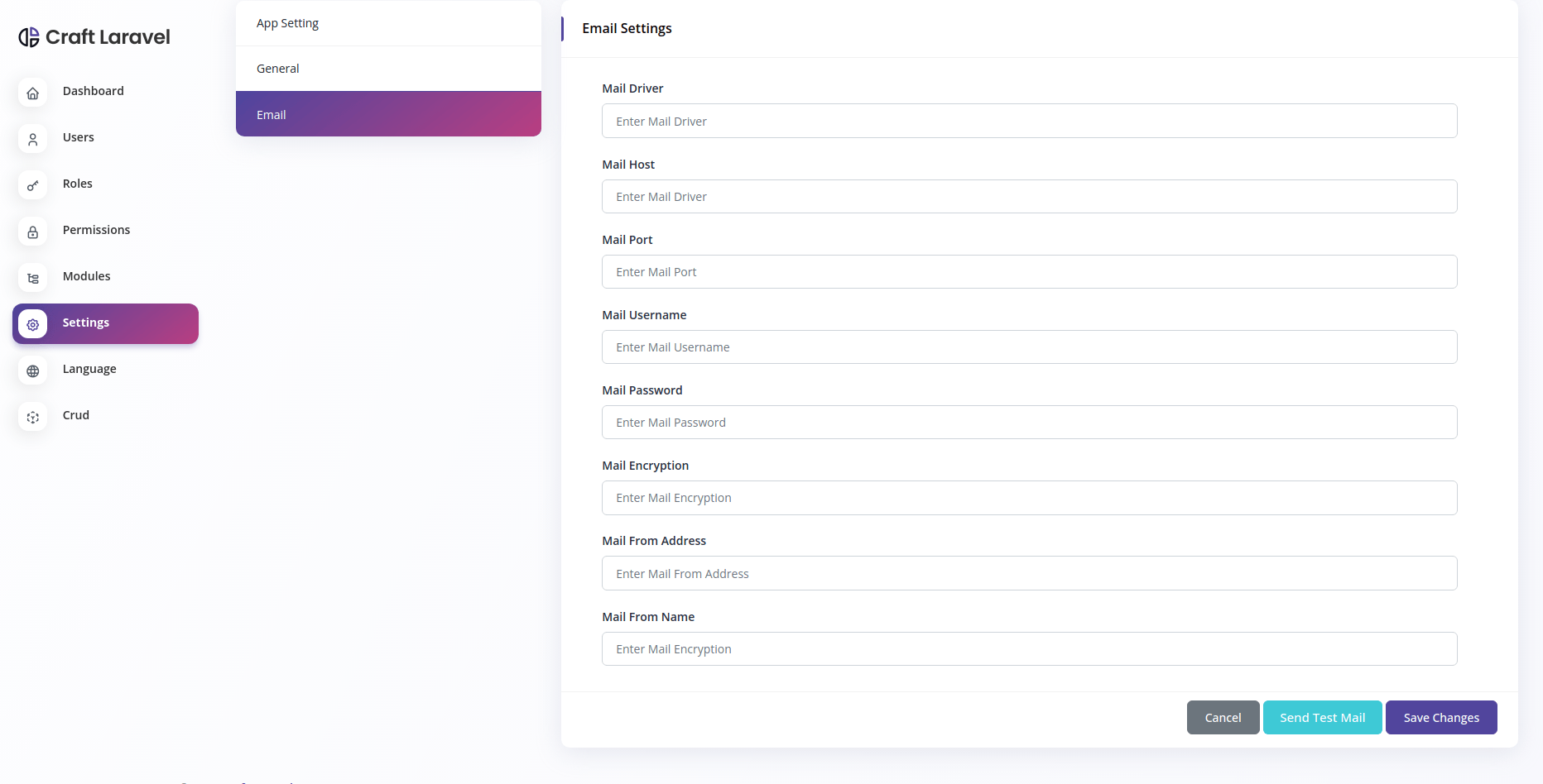 
        Craft Laravel Admin Panel - CRUD builder, Users, Role, Permissions & Settings
      