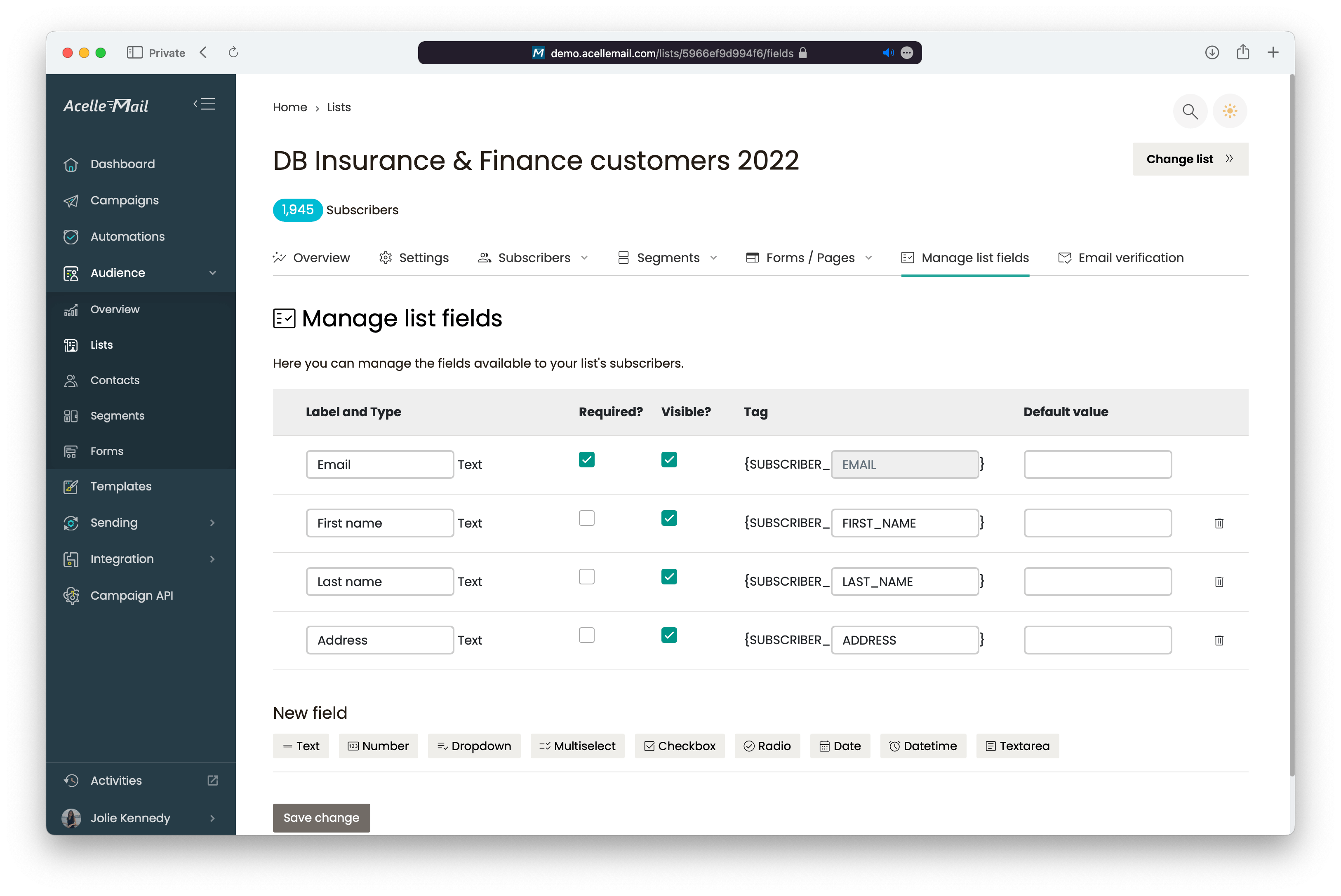 
        Acelle - Email Marketing Web Application
      