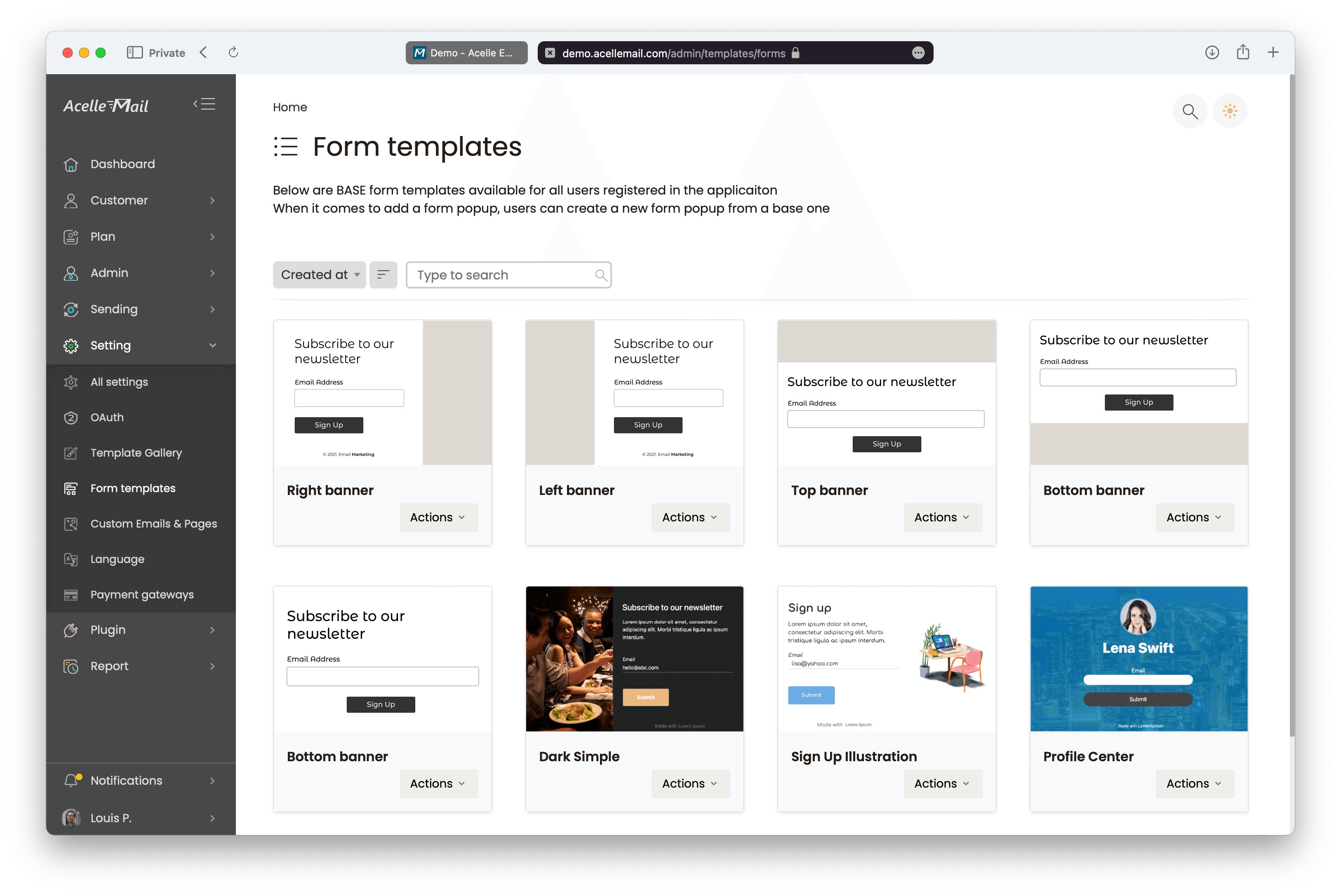 
        Acelle - Email Marketing Web Application
      