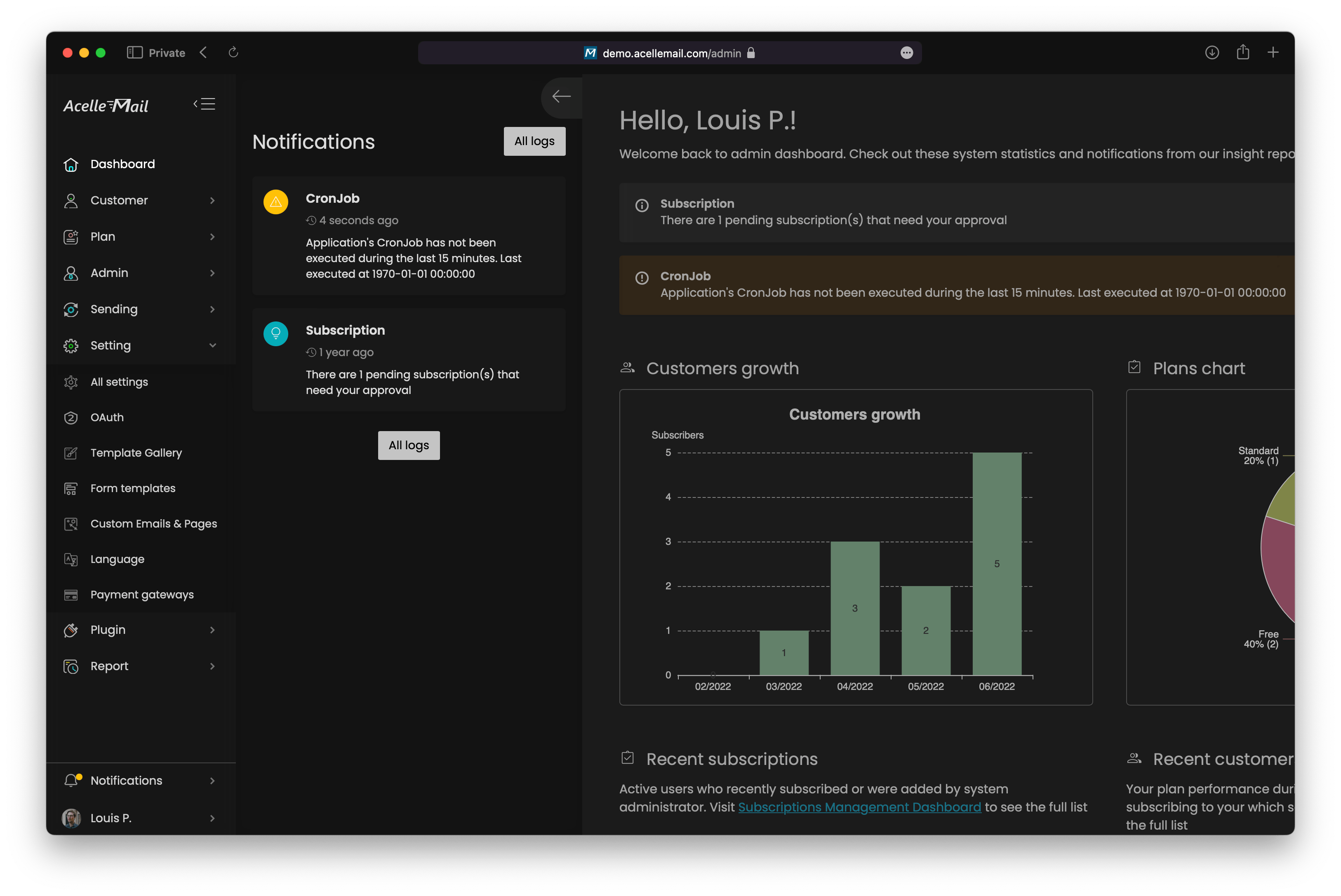 
        Acelle - Email Marketing Web Application
      