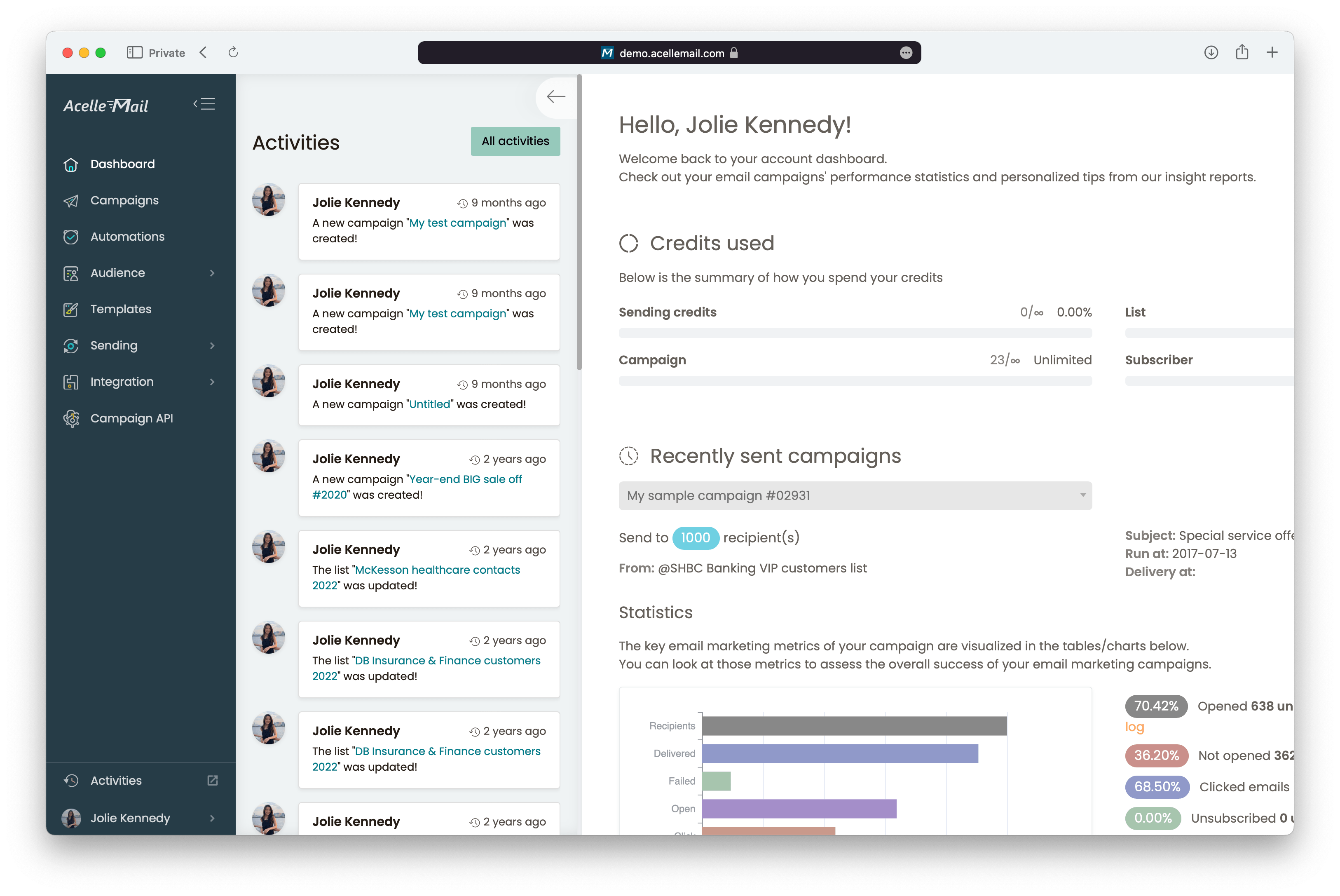 
        Acelle - Email Marketing Web Application
      