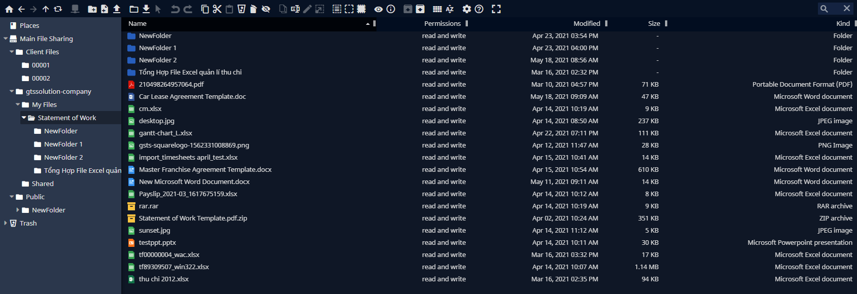 
        File Sharing module for Perfex CRM
      