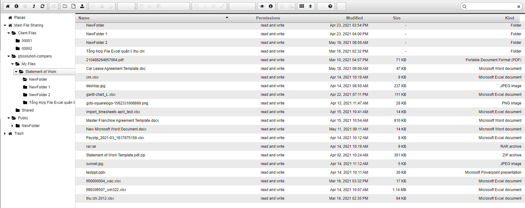 
        File Sharing module for Perfex CRM
      