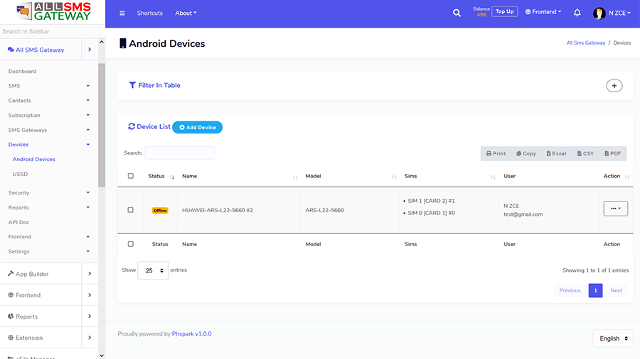 
        All SMS Gateway - Send Bulk SMS through HTTP-SMPP Protocol & Android Phone by Turning into Gateway
      