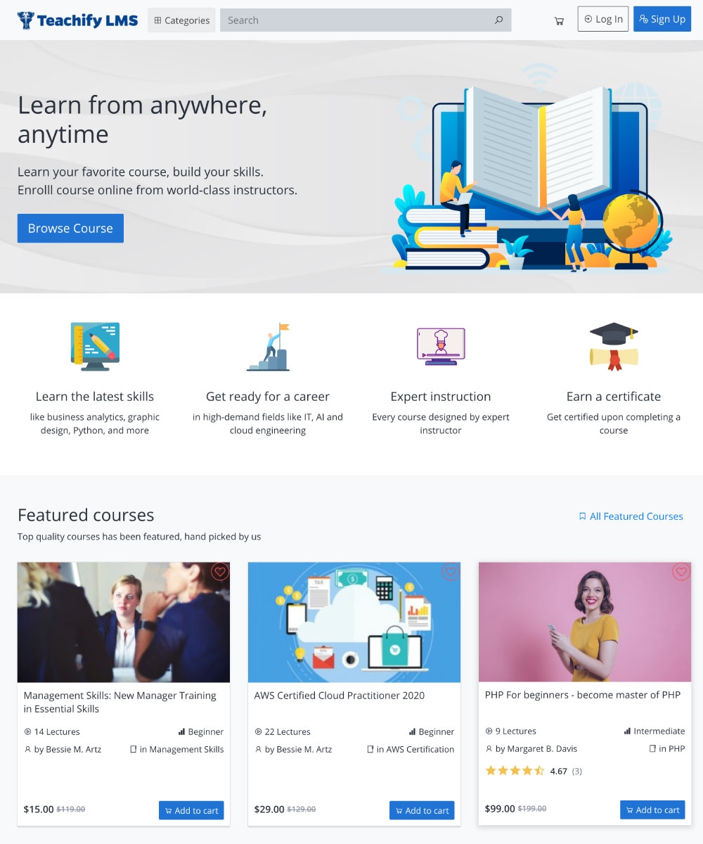 
        Teachify LMS ��� Powerful Learning Management System
      