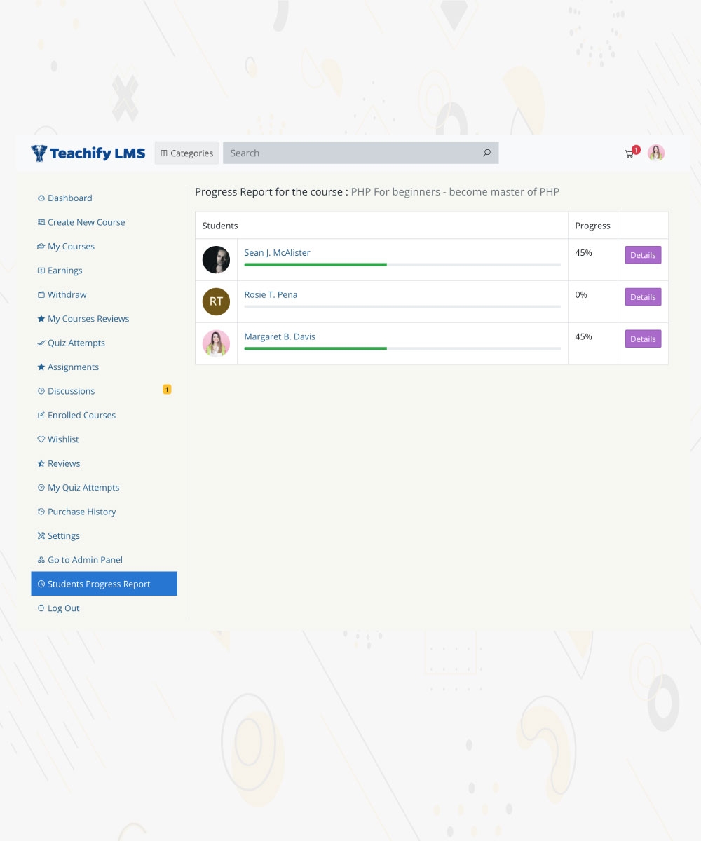 
        Teachify LMS ��� Powerful Learning Management System
      