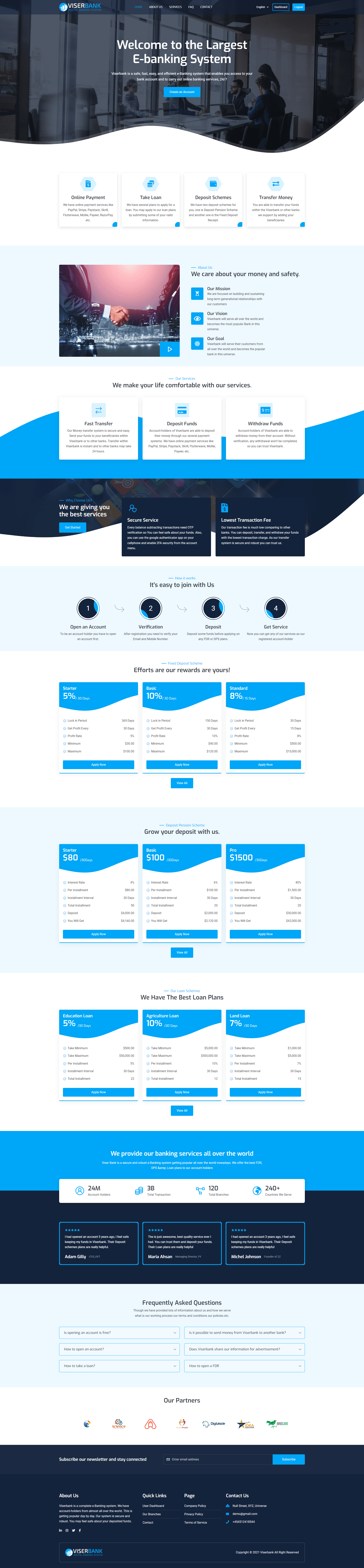 
        ViserBank - Digital Banking System
      