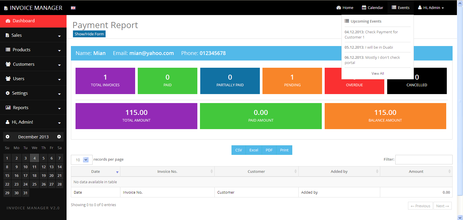 
        Simple Invoice Manager - Invoicing Made Easy
      