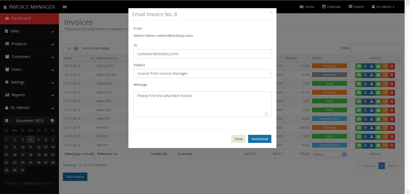 
        Simple Invoice Manager - Invoicing Made Easy
      